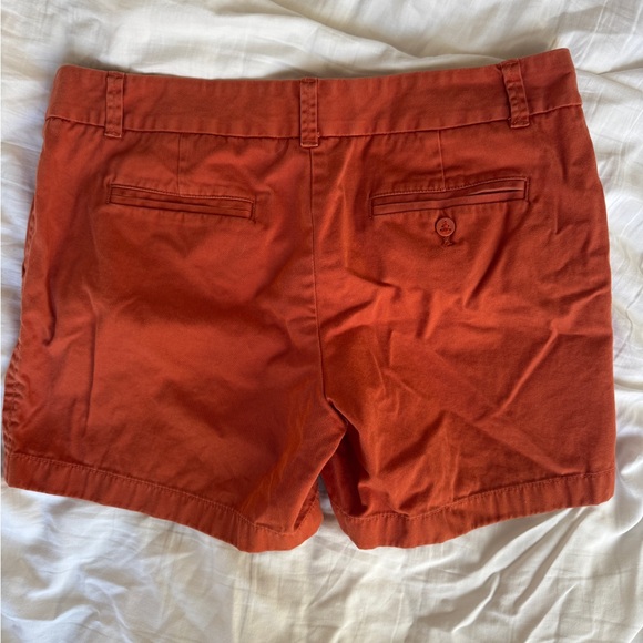 J. Crew Women's Burnt Orange Chino Shorts - Picture 5 of 5